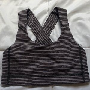 Gray Lulu lemon sports bra!
